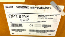 Load image into Gallery viewer, 33L5054 I New Sealed IBM Intel Pentium III Xeon 500MHz CPU Upgrade
