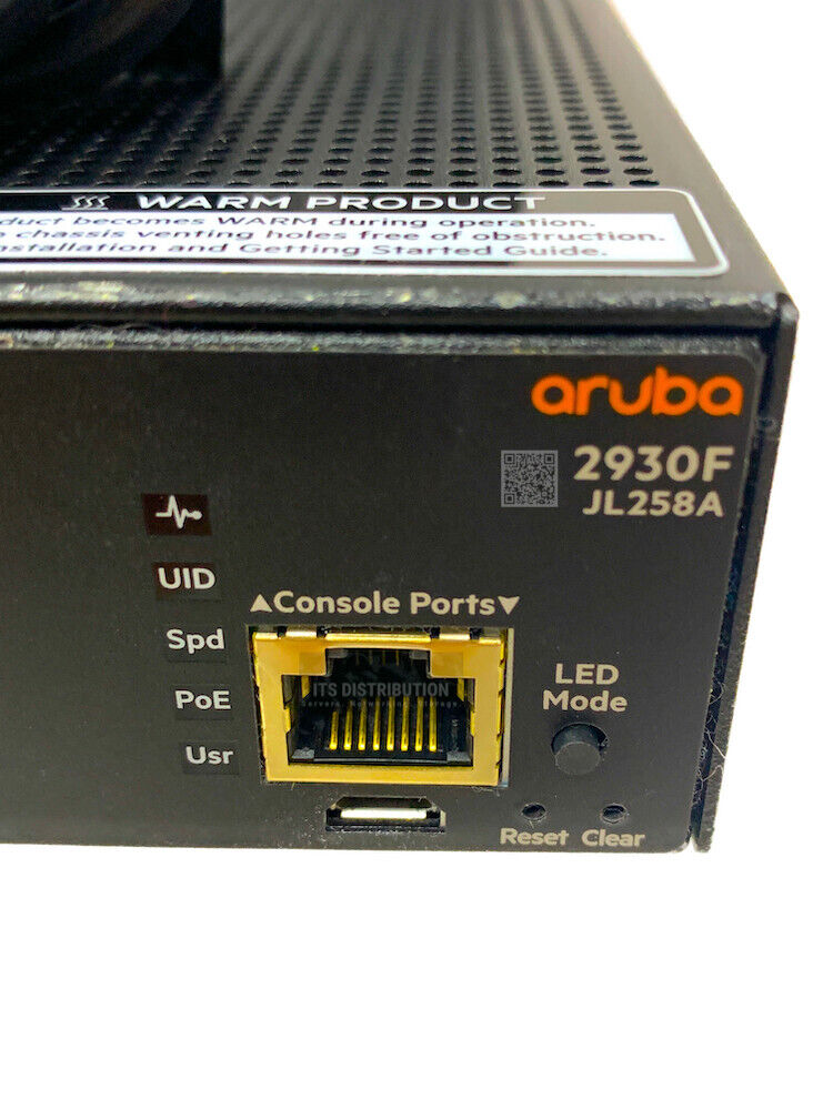 JL258A I HPE Aruba 2930F 8G PoE+ 2SFP+ Switch – IT Source Distribution