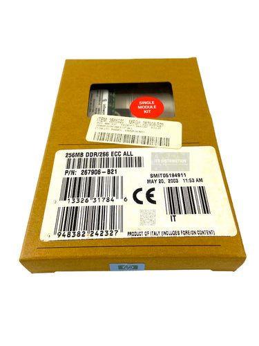 267906-B21 I GENUINE New Sealed HP 256MB DDR SDRAM Memory Module
