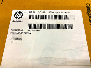 467799-B21 I Renew Sealed HP NC532m Dual Port 10GbE BL-c Adapter