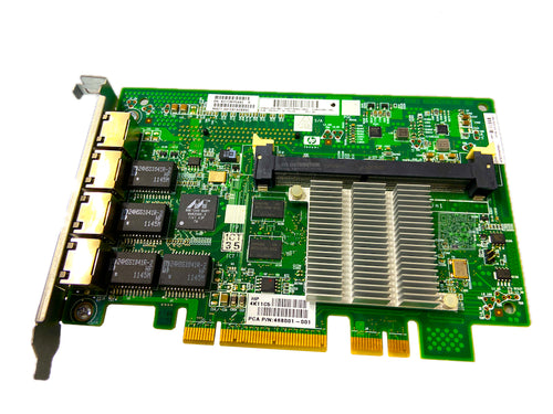 468001-001 I HP NC375i QuadPort NIC Gigabit Ethernet Card PCI Express 491838-001