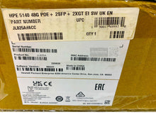 Load image into Gallery viewer, JL825A I New Sealed HPE FlexNetwork 5140 48G POE+ 2SFP+ 2XGT EI Switch