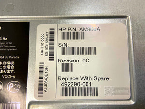 AM866A I HP StorageWorks SFP Fibre Channel 8/8 8 Port SAN Switch 492290-001