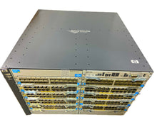 Load image into Gallery viewer, J9448A I LOADED Open Box HPE E5412-92G-PoE+/4SFP zl Switch Chassis J8702A J8706A