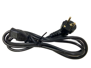 SP-023 I New I-SHENG 16A 250V 70" Euro Outlet Power Cord Black