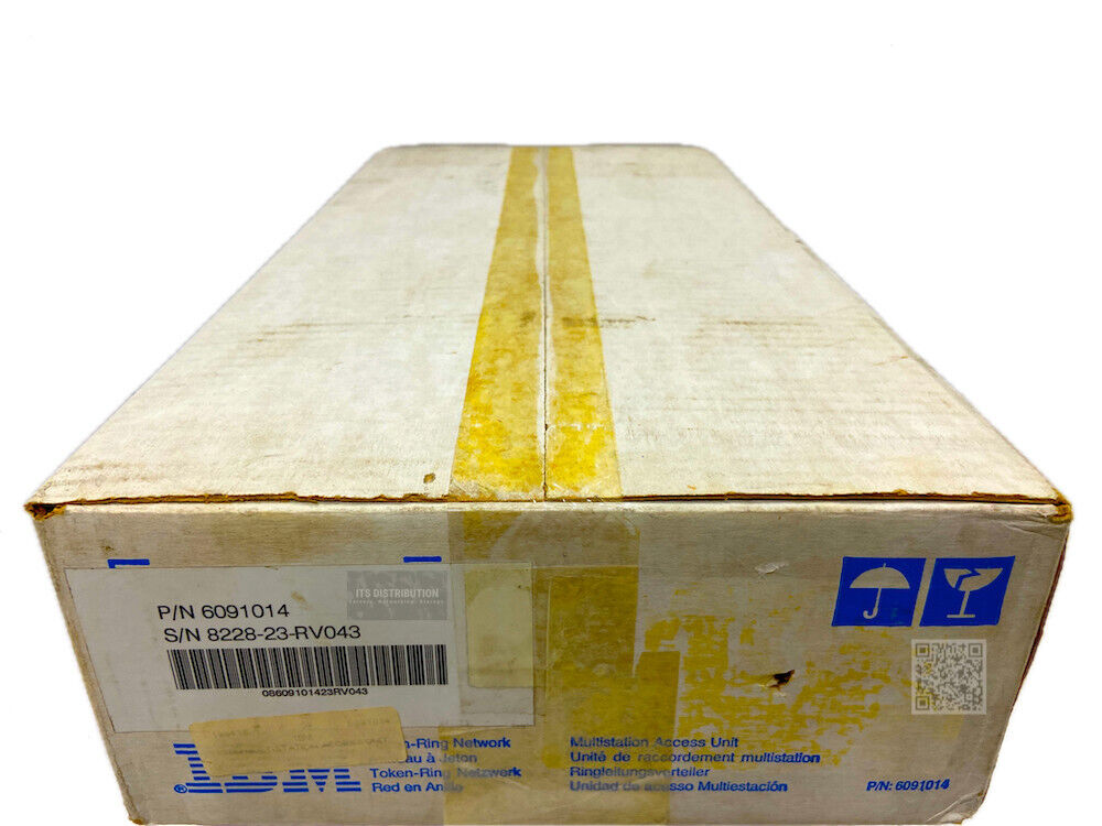 6091014 I New Sealed IBM 8228 Token Ring Multistation Hub Access