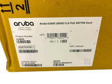 Load image into Gallery viewer, JL660A I New Sealed HPE Aruba 6300M 24SR5 CL6 PoE 4SFP56 Switch + JL087A PSU