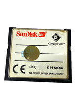 Load image into Gallery viewer, SDCFJ I SanDisk CompactFlash 1GB 50 Pin CF Card SDCFJ-1024