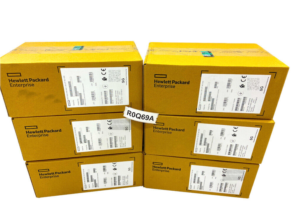 R0Q69A I New HPE MSA 48TB SAS 12G Midline 7.2K LFF 3.5in M2 6-pack HDD Bundle