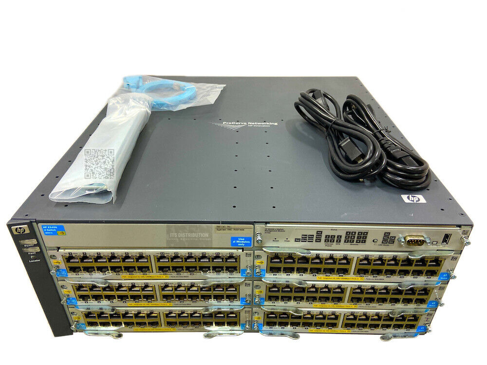 J8697A I LOADED HP ProCurve 5406zl Managed Ethernet Switch J9534A