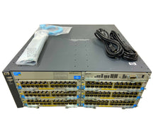Load image into Gallery viewer, J8697A I LOADED HP ProCurve 5406zl Managed Ethernet Switch J9534A J8726A J9306A