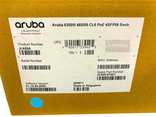 Load image into Gallery viewer, JL659A I New HPE Aruba 6300M 48SR5 CL6 PoE 4SFP Switch + JL087A PSU