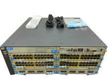 Load image into Gallery viewer, J8697A I LOADED HP ProCurve 5406zl Managed Ethernet Switch J9534A J9538A J9306A