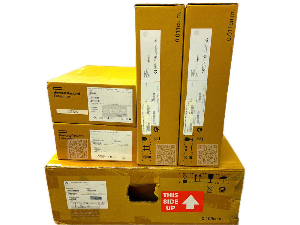 JG219B I DUAL POWER + FANS NEW HPE 5820AF-24XG Switch JC682A JC680A