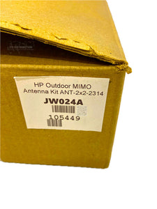 JW024A I Open Box HPE Aruba Outdoor MIMO 2.4GHz 14dBi Antenna Kit ANT-2X2-2314
