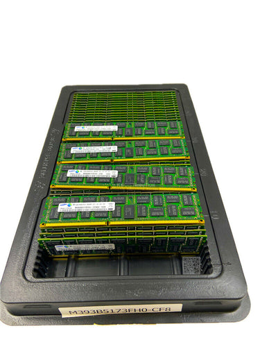 M393B5173FH0-CF8 I LOT OF 48 Samsung 4GB 4Rx8 PC3-8500R ECC RDIMM Server Memory