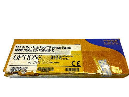 33L3101 I Open Box IBM 128MB RDRAM RIMM 700MHz 184 Pin Memory Module