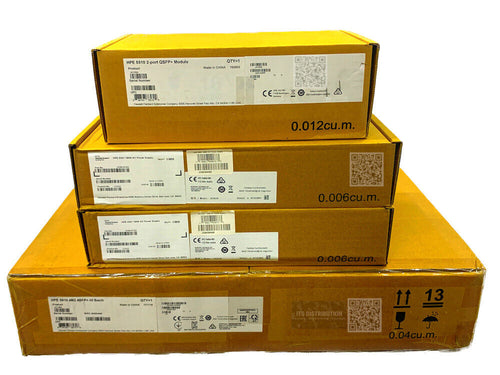 JH146A I New CTO Bundle HPE 5510 48G 4SFP+ HI 1-Slot Switch DUAL Power + JH155A