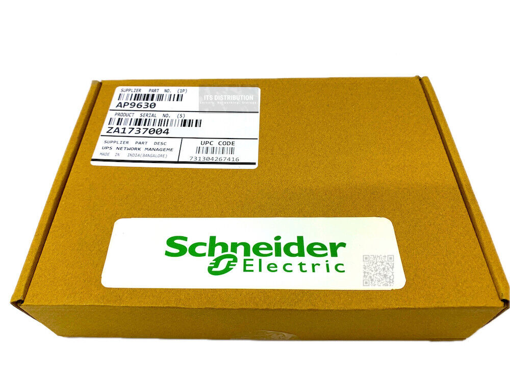 AP9630 I New APC Schneider UPS Network Remote Management Card - SmartSlot