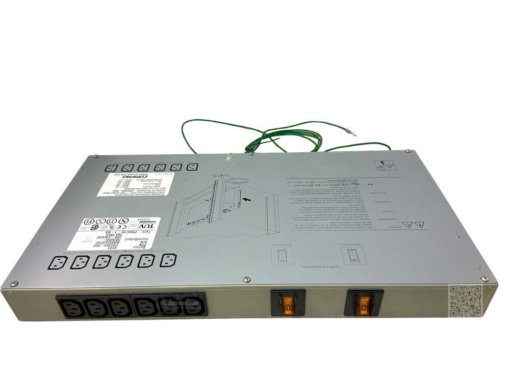 295364-002 I HP Compaq High Voltage 110W Zero-U 16A Enterprise PDU PDUC16i-1-NA