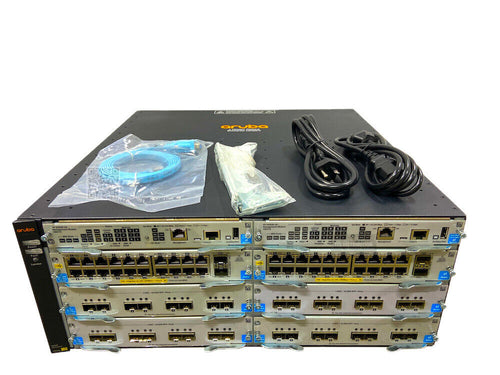 J9850A I LOADED HPE Aruba 5406R zl2 Switch CTO 2x J9536A J9828A J9827A 4x J9538A