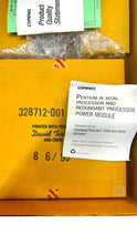 Load image into Gallery viewer, 122218-001 I HP Intel Pentium III Xeon 1-Core 500 MHz Slot 2 1 MB SL2XV CPU Kit
