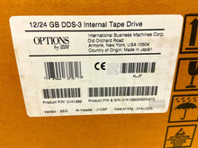 Load image into Gallery viewer, 01K1282 I New Sealed IBM 12/24 GB DDS-3 DAT 4mm SCSI Tape Drive STD224000N-S