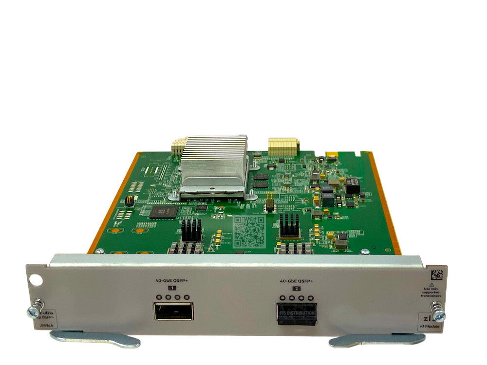 J9996A I HPE 5400R Aruba 2 Port 40GbE QSFP+ with MACsec v3 zl2 Module ...