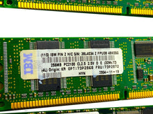 Load image into Gallery viewer, 73P2868 I Open Box IBM 512MB DDR SDRAM Memory 2x256 MB PC2100 ECC DIMM 73P2872