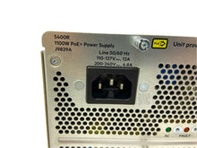 Load image into Gallery viewer, J9829A I HPE 5400R 1100W PoE+ zl2 Power Supply 0957-2414 DCJ11002-03