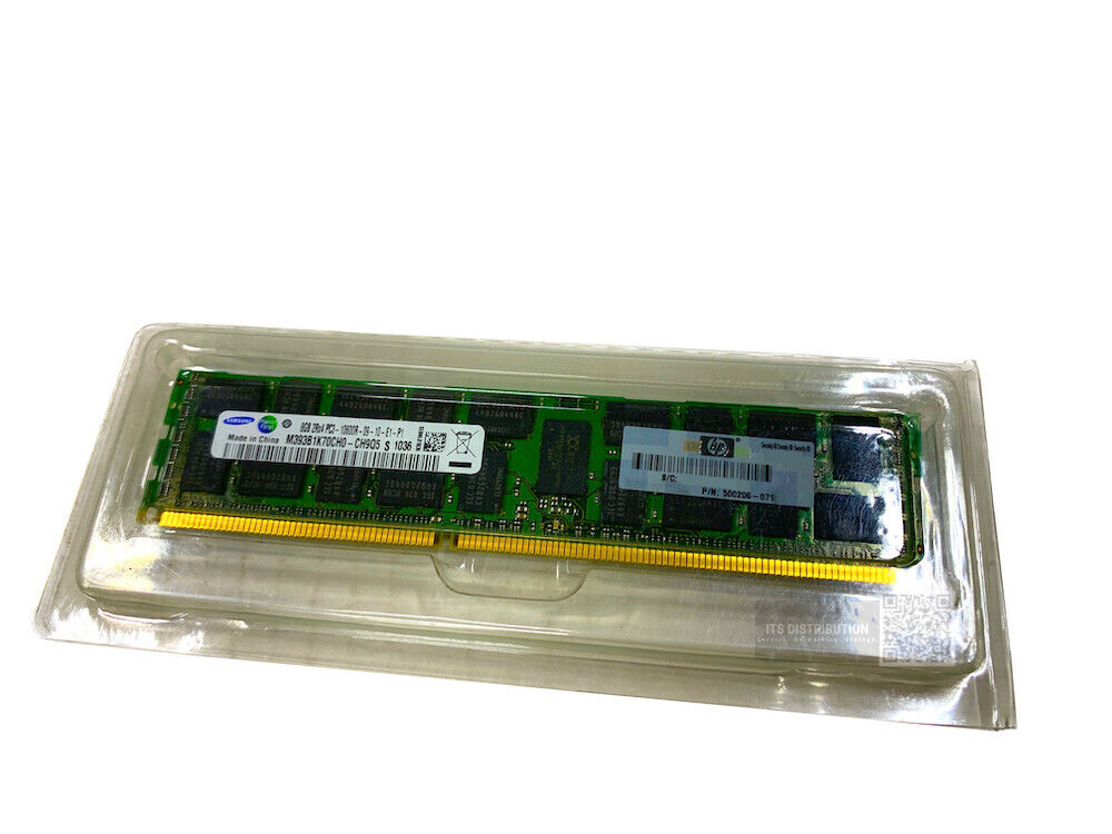 516423-B21 I GENUINE HP 8GB DDR3 SDRAM Memory Module