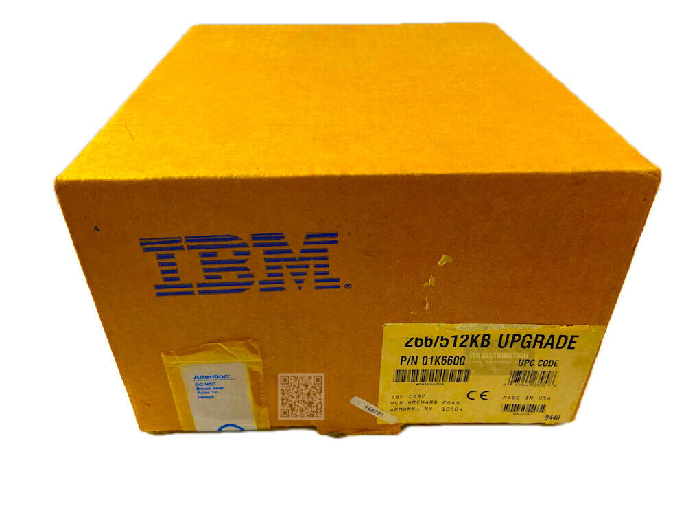 01K6600 I New Sealed IBM Intel Pentium II 266MHz 66MHz FSB 512KB L2 CPU Upgrade