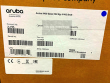 Load image into Gallery viewer, JL375A I NEW BUNDLE HPE Aruba 8400 CBL MGR X462 8U Switch 4x JL372A JL368A