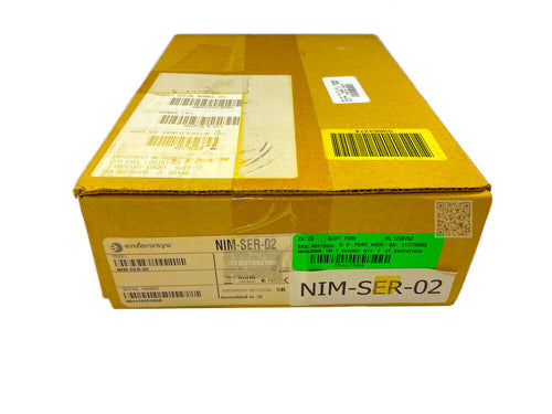 NIM-SER-02 I Open Box Enterasys 2Port High Speed Serial Network Interface Module