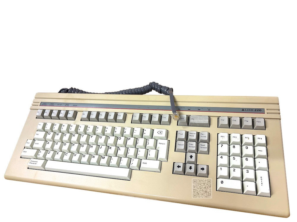 LINK 220 I Link Technologies QWERTY Terminal Keyboard RJ11 Numeric Pad ...