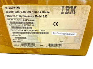 24P8189 I New Sealed IBM eServer AMD Opteron 240 1.4 GHz Proc & HEATSINK Kit
