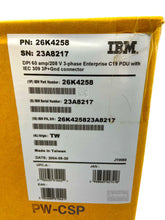 Load image into Gallery viewer, 26K4258 I Open Box IBM DPI 60A/208V 3Phase C19 Enterprise PDU IEC309 3P+Gnd Conn