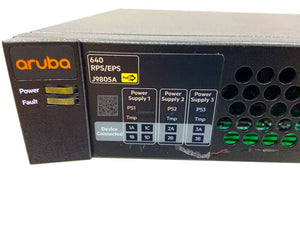 J9805A I HPE 640 Redundant/External Power Supply Shelf 2920 Series X331 X332