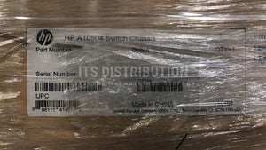 JC613A I NEW BUNDLE HP 10504 Switch 4x JC610A 4x JC752A 4x JC756A 2x JG496A