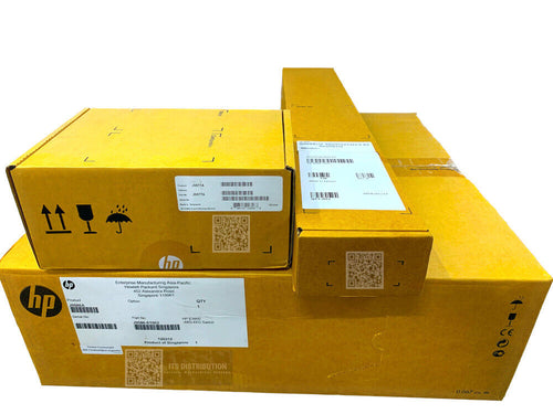 J9586A I CTO Open Box HP E3800-48G-4XG Layer 3 Switch J9583A Rack Kit J9577A Mod