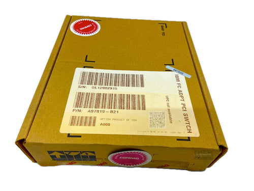 A97819-B21 I New HP Compaq StorageWorks Fibre Channel PCI HBA Adapter 197819-B21
