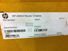 Load image into Gallery viewer, JC178B I DUAL POWER New HPE FlexNetwork SR6604 0235A0JE Router Chassis JD217A