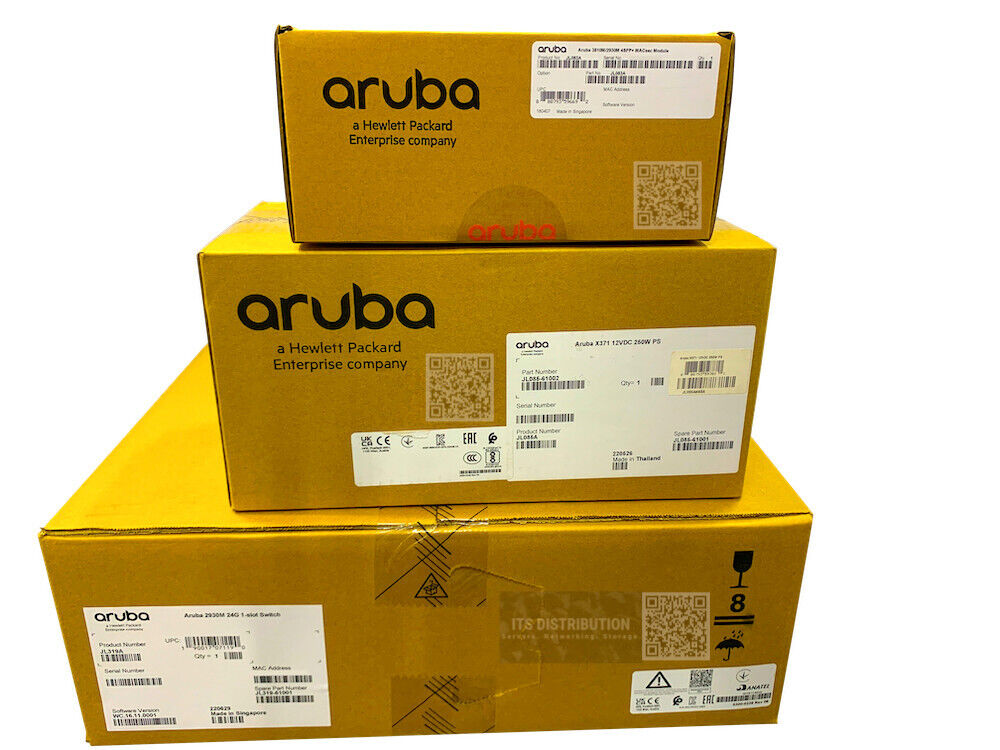 JL319A I New CTO Bundle HPE Aruba 2930M 24G 1-Slot Switch JL083A + JL085A