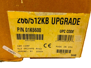 01K6600 I New Sealed IBM Intel Pentium II 266MHz 66MHz FSB 512KB L2 CPU Upgrade