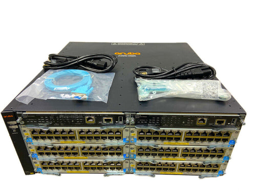 J9850A I LOADED HPE Aruba 5406R zl2 Switch CTO 2x J9828A 6x J9534A 2x J9827A