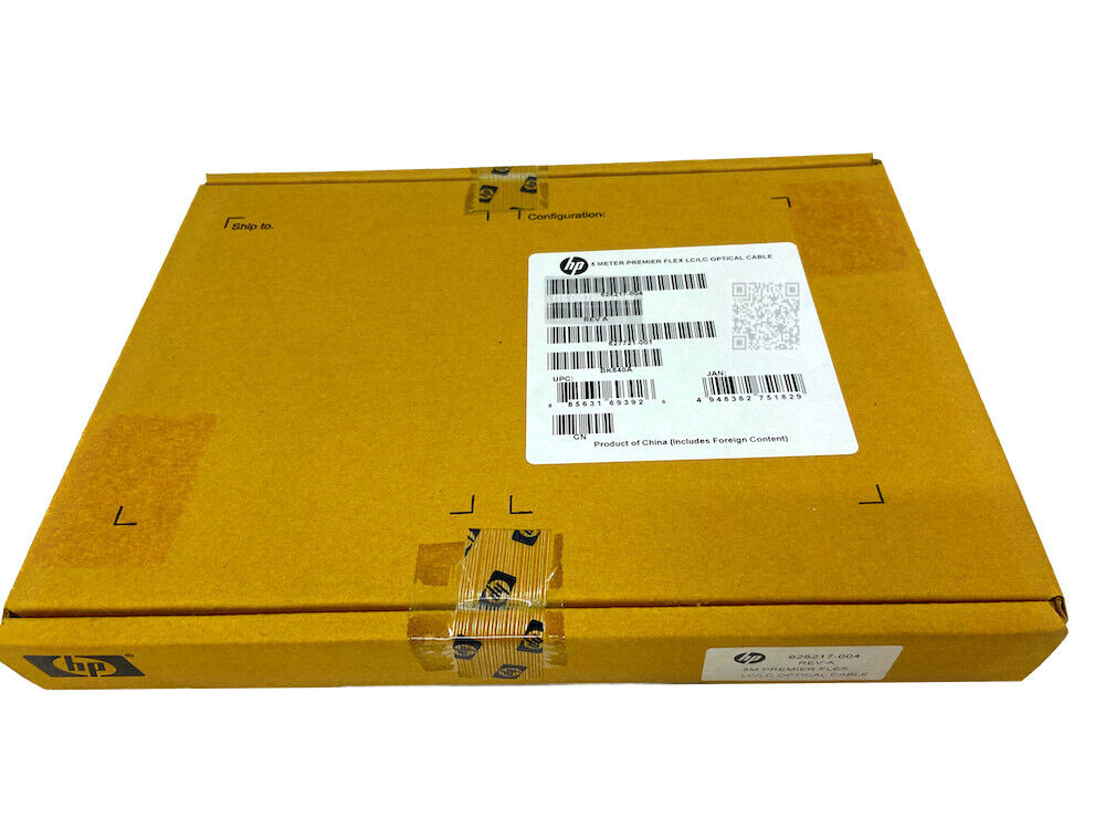 BK840A I Genuine Open Box HP Fiber Optic Cable 5m LC/LC 628217-004 627721-001