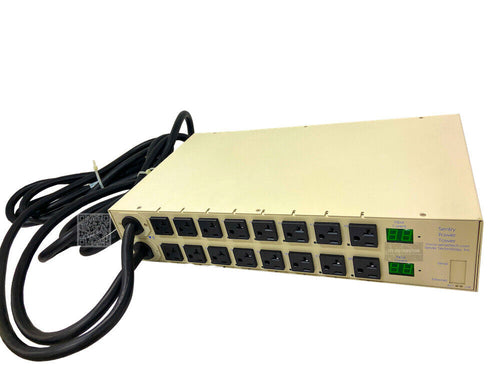PTXM-HD16-1-05 I Server Technology Sentry Power Tower 16-Outlets PDU NEMA 5-20R