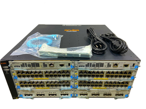 J9850A I LOADED HPE Aruba 5406R zl2 Switch CTO 2x J9538A J9828A J9827A 4x J9534A