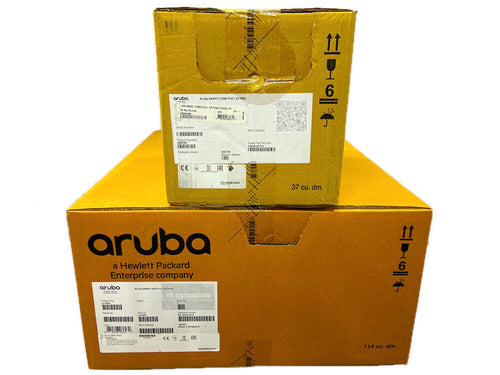 JL095A I New HPE Aruba 5406R 16-Port SFP+ v3 zl2 Switch + J9829A Power Supply