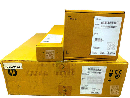 J9588A I BUNDLE Renew Sealed HPE Aruba 3800-48G-PoE+-4XG Switch J9577A J9583A